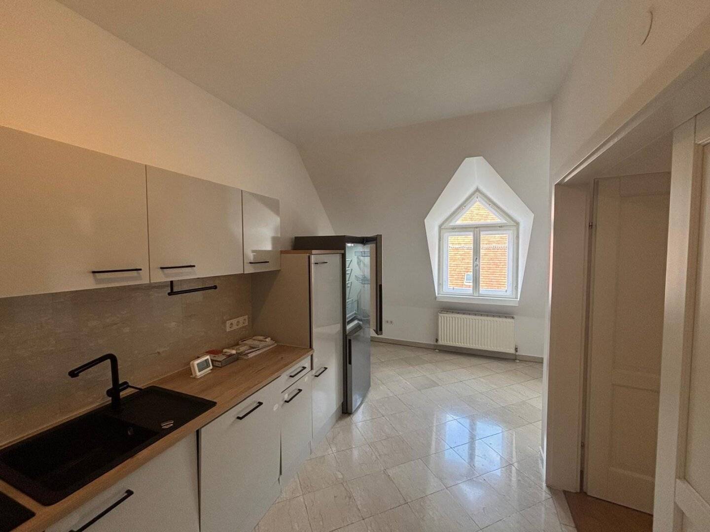 Rent with Purchase Option - Attic Apartment with Generous Roof Terrace and Distant View in one of Wiener Neustadt's Most Beautiful Old Town Houses
