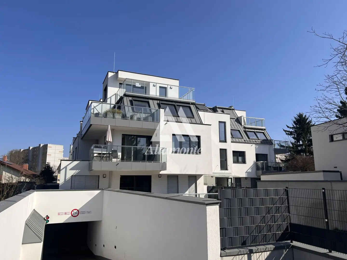 Top modern 3 room new build apartment near Alte Donau