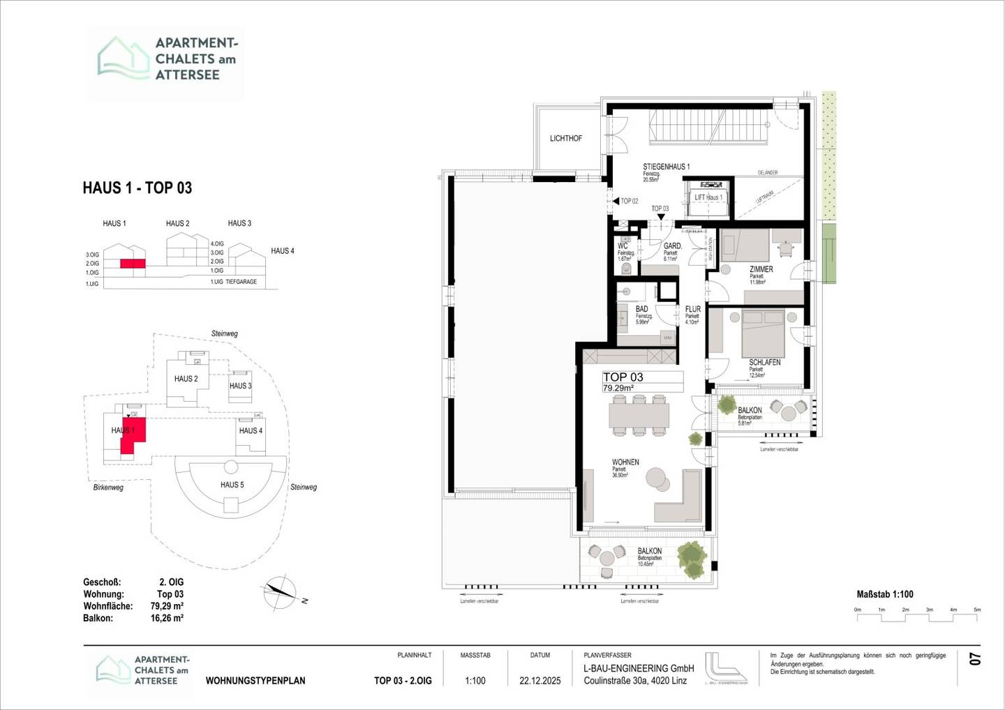 PROVISIONSFREI - Exklusive Apartment-Chalets am Attersee in Nußdorf