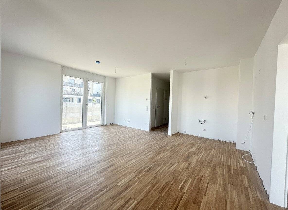 Bright two-room apartment with two balconies in first occupancy from July 2026