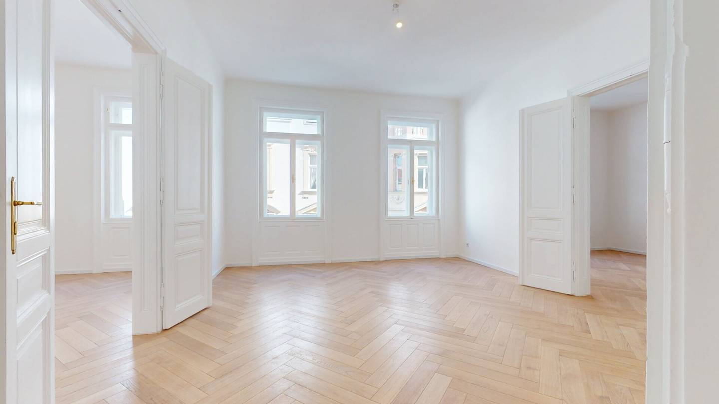 Urbanes Wohnen mit Stil – moderne 4-Zimmer-Altbauwohnung im 4. Bezirk