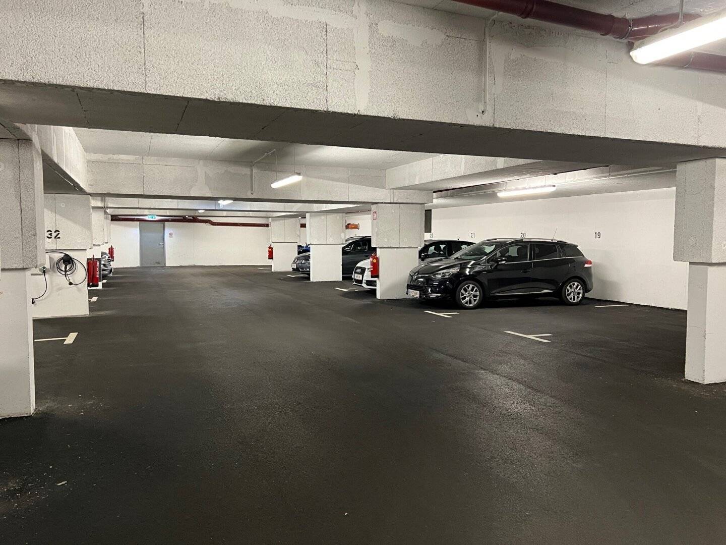Underground car parking space in Wien Aspern