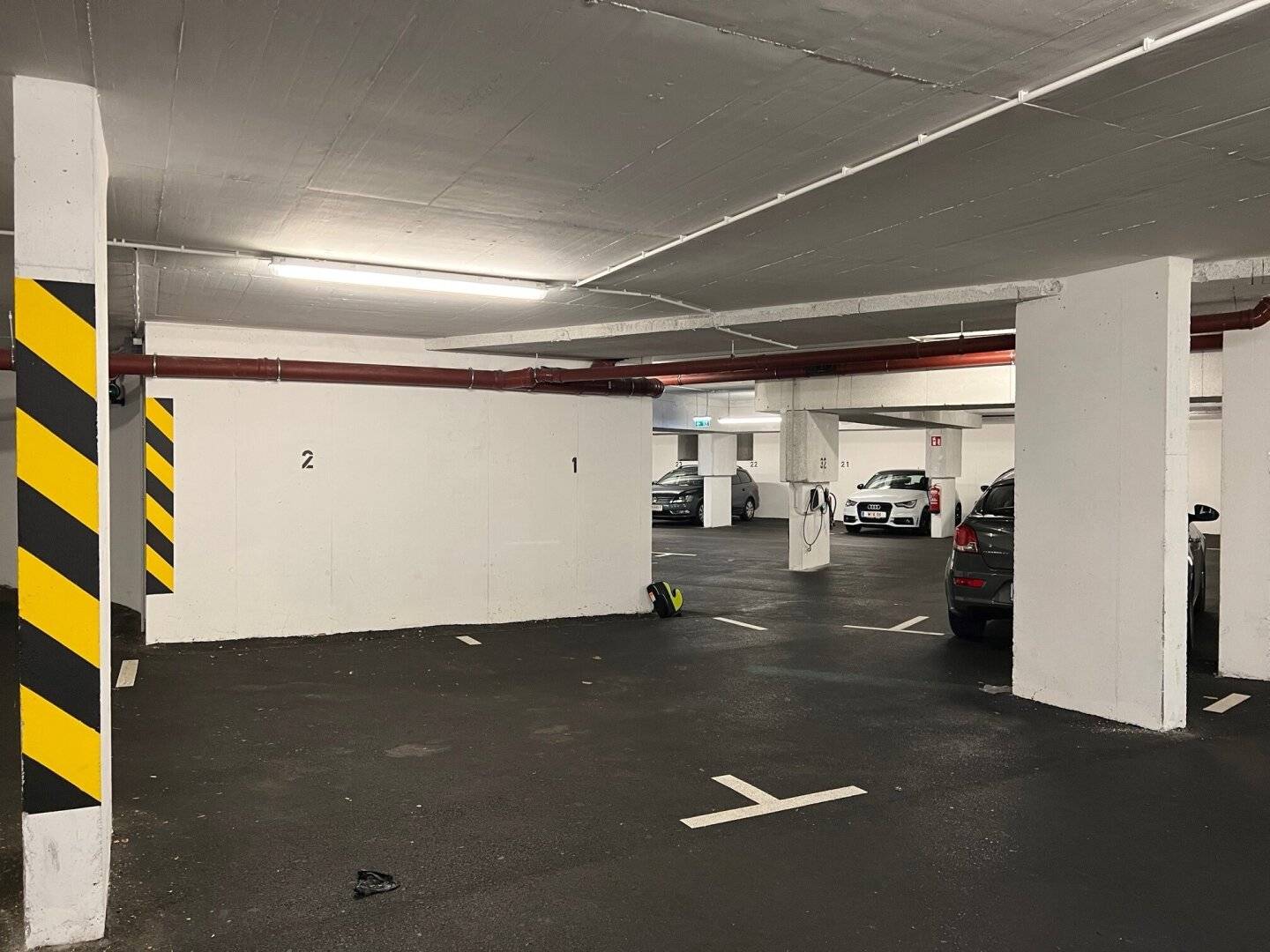 Underground car parking space in Wien Aspern