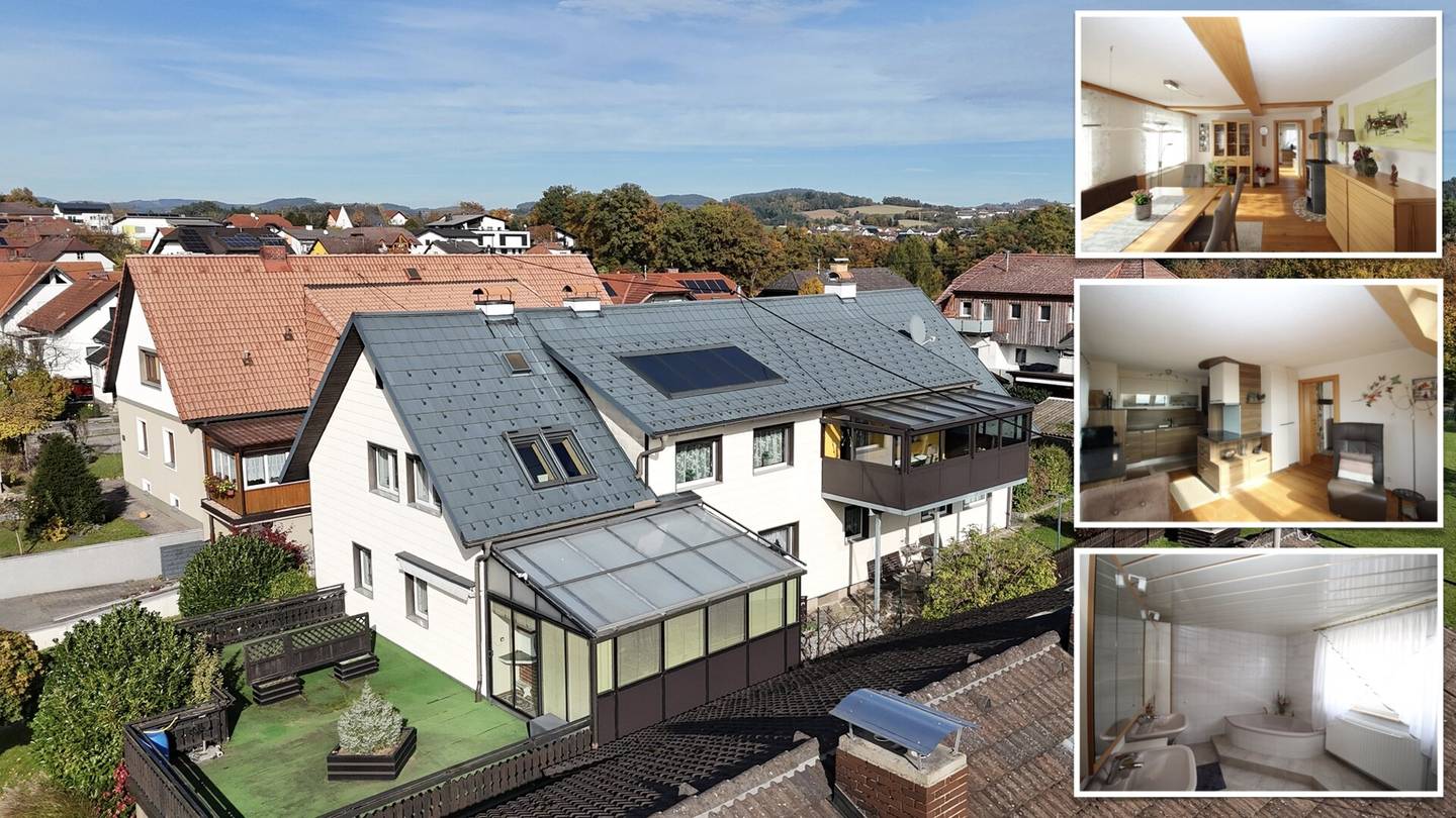Zweifamilienhaus in Pregartner Ruhelage -  zwei getrennte Wohneinheiten auf 269 m² Wohnfläche