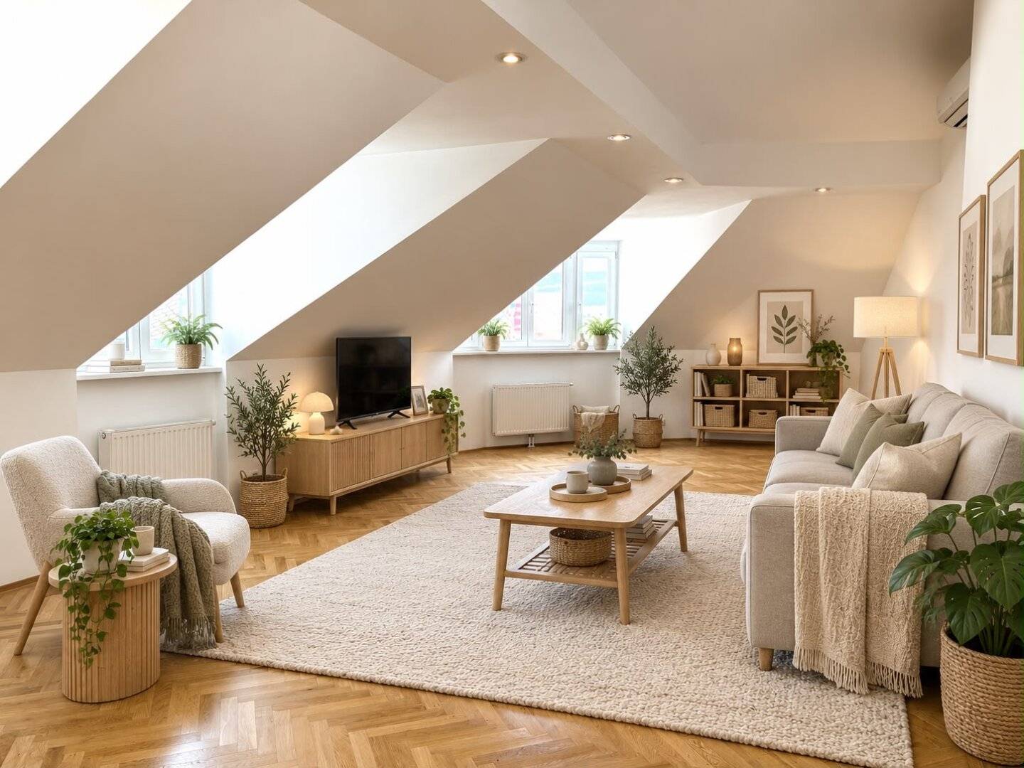 UNSER WÄHRING: Spacious 4/5 room apartment with south terrace near Kutschkermarkt, 186 m² versatile use