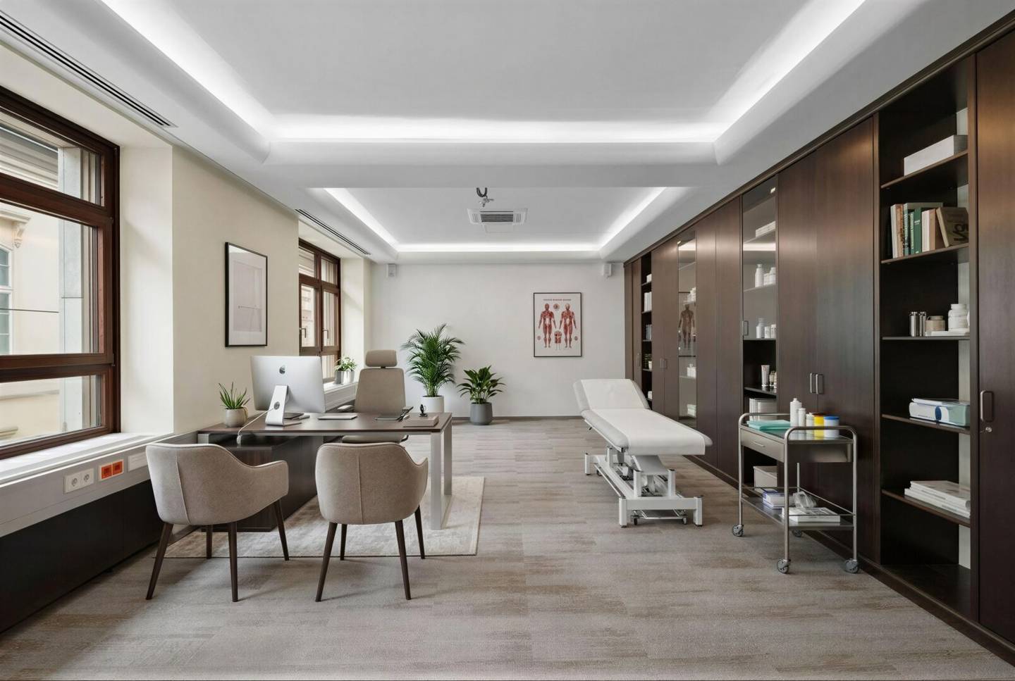 Practice space in Linz top location ideal for doctors and health professionals