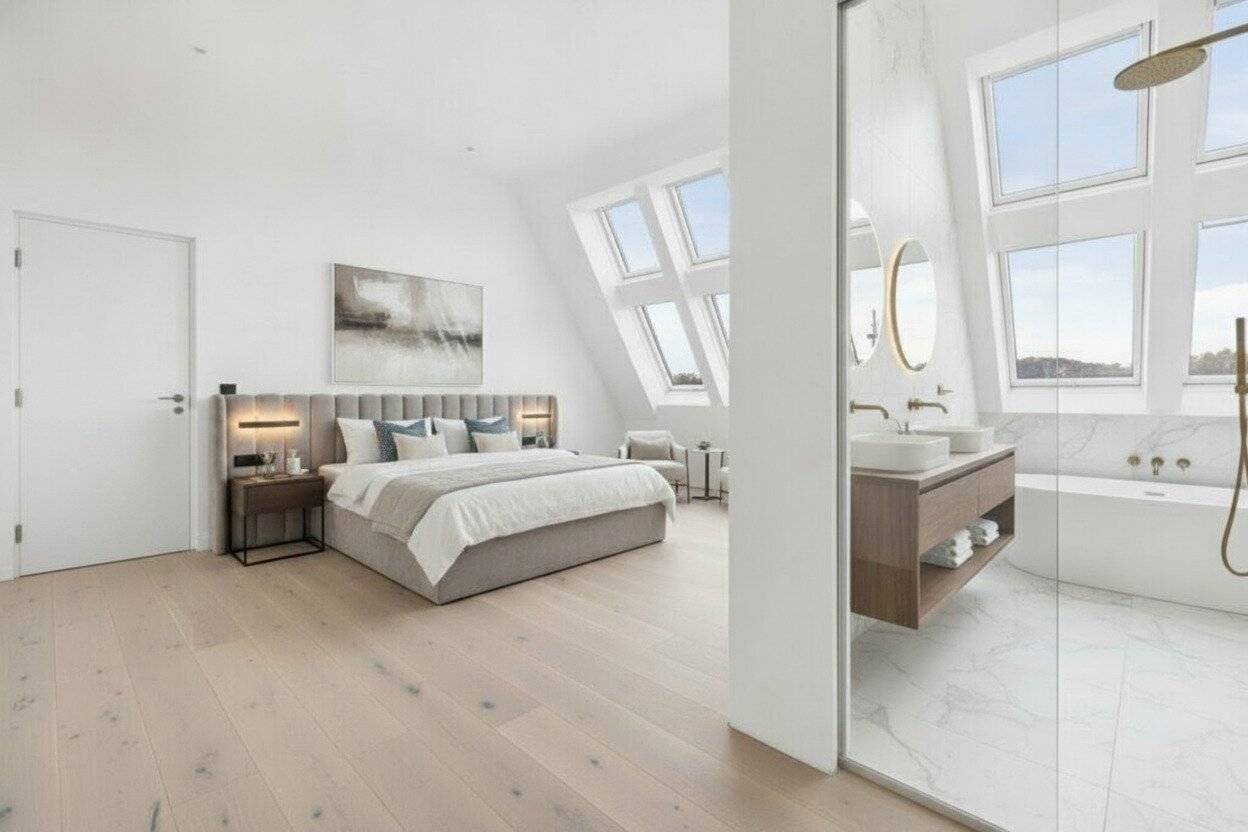 Villa Fleur - Spacious Penthouse with City View,
