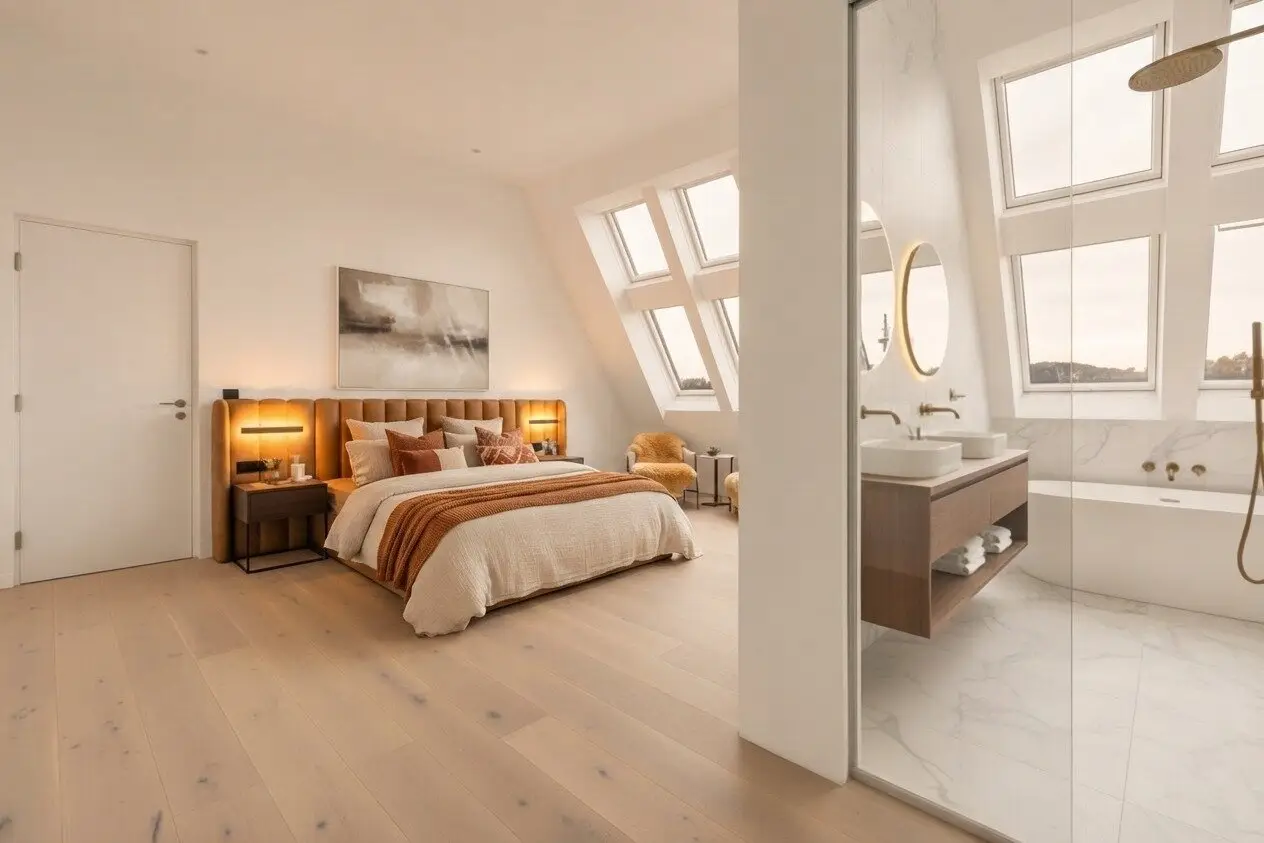 Villa Fleur - Spacious Penthouse with City View,