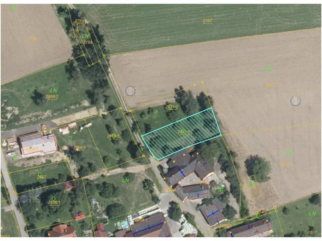 987 m² Bauland mit Widmung Dorfgebiet in Engerwitzdorf/Edtsdorf ohne Bauzwang