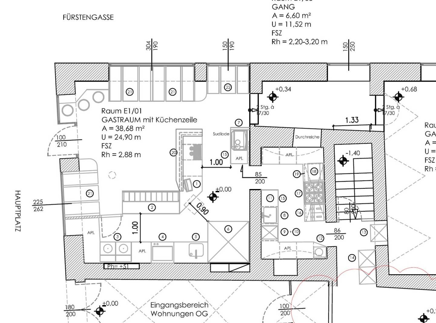 Gastronomy venue on Ennser Hauptplatz