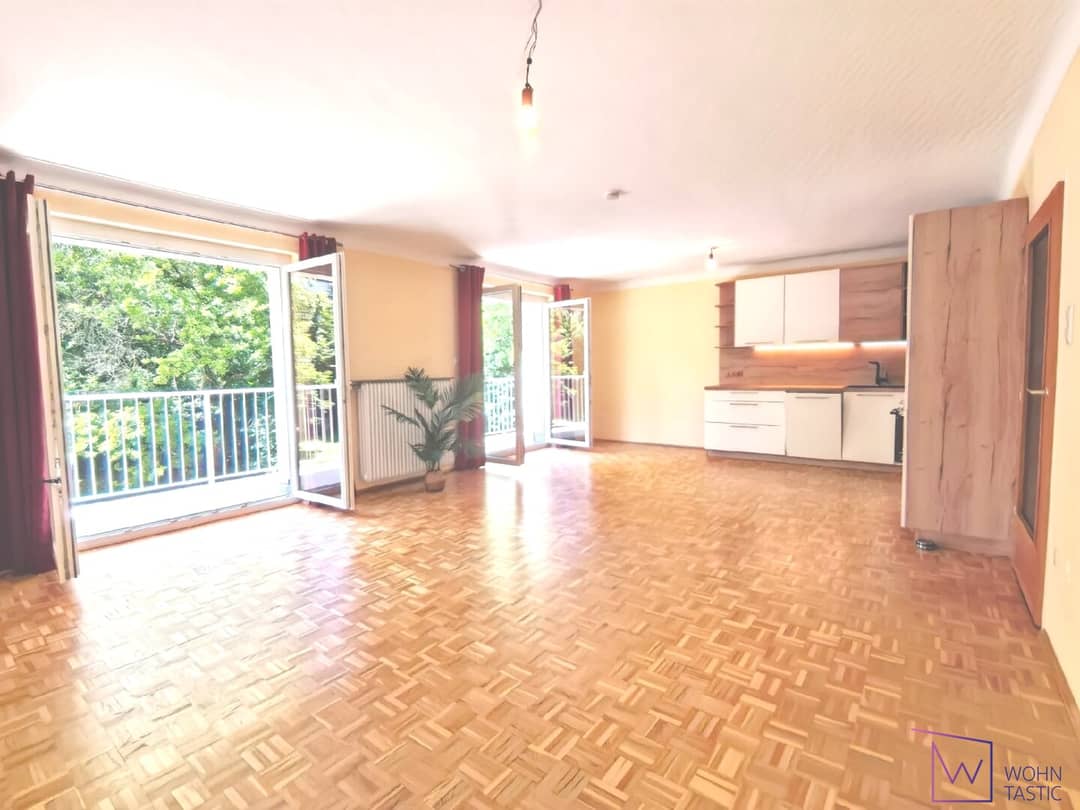 Three rooms with south facing loggia in a green area near U4 Hütteldorf
