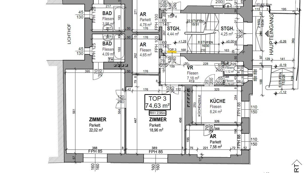 Die perfekte zwei Zimmerwohnung - zum Selbersanieren!