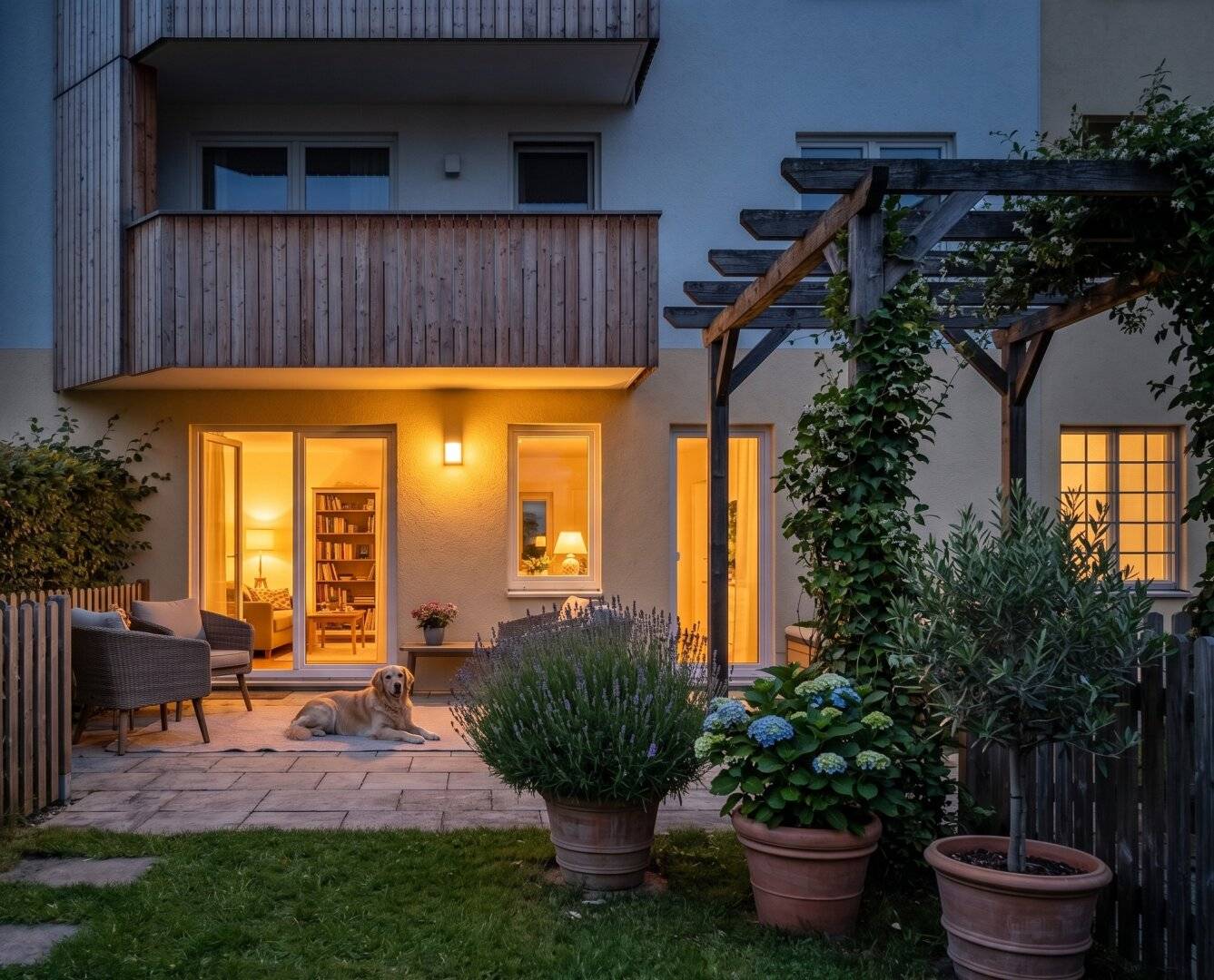 Ihre sonnige Gartenoase mit Terrasse wartet auf Sie! Entdecken Sie Ihr neues 3-Zimmer-Wohlfühlzuhause.