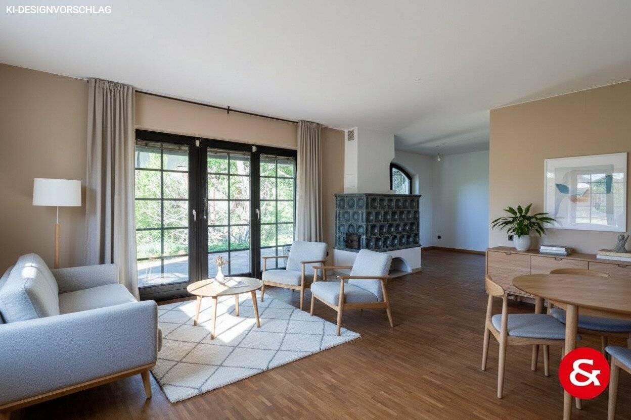 Flexibel nutzbares Haus in absoluter Grünruhelage und zentraler Wohngegend!