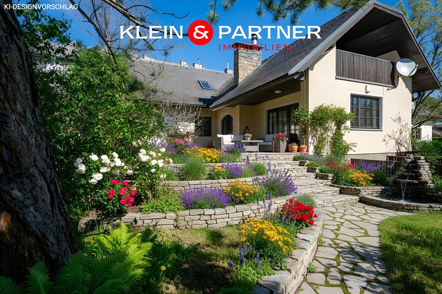 Flexibel nutzbares Haus in absoluter Grünruhelage und zentraler Wohngegend!