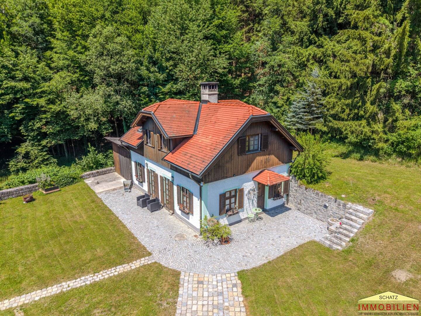 PROVISIONSFREI!!!   NATURIDYLLE -ZWEI WOHNHÄUSER EIN ANWESEN IM SCHÖNEN TRIESTINGTAL