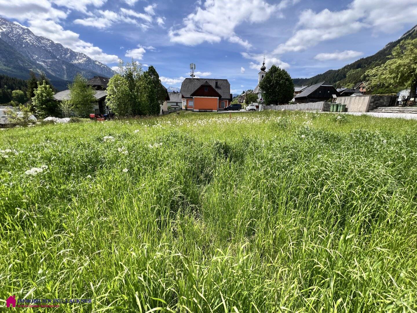 Sonnige, erhöhte Bestlage im Ortszentrum von Tauplitz - Grimmingblick