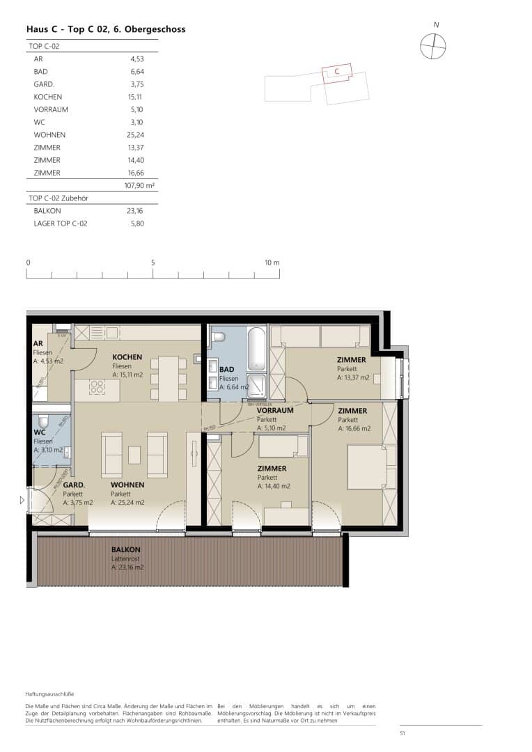 Traumwohnung in Kappl: Erstbezug, 4 Zimmer, Loggia und moderne Ausstattung!