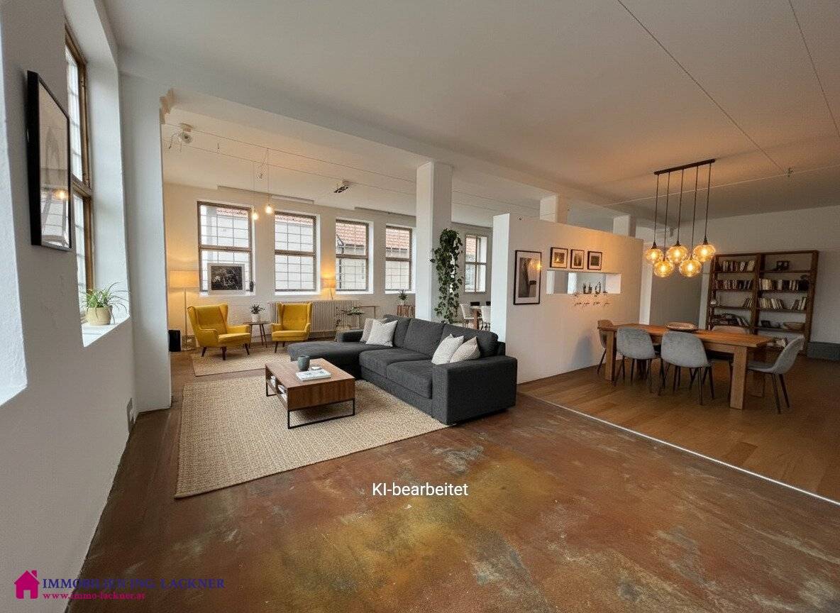 Loft | Atelier | Galerie | Büro | Wohnen & Arbeiten | Exklusives Fabrikloft mit ca. 190 m² | Gewerbeimmobilie mit Charakter