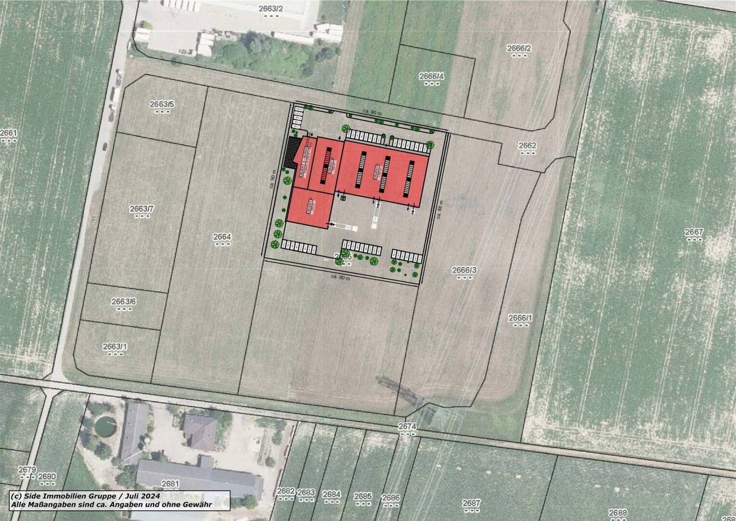 Traismauer North / New Production Building in Campus 33 Business Park for Rent