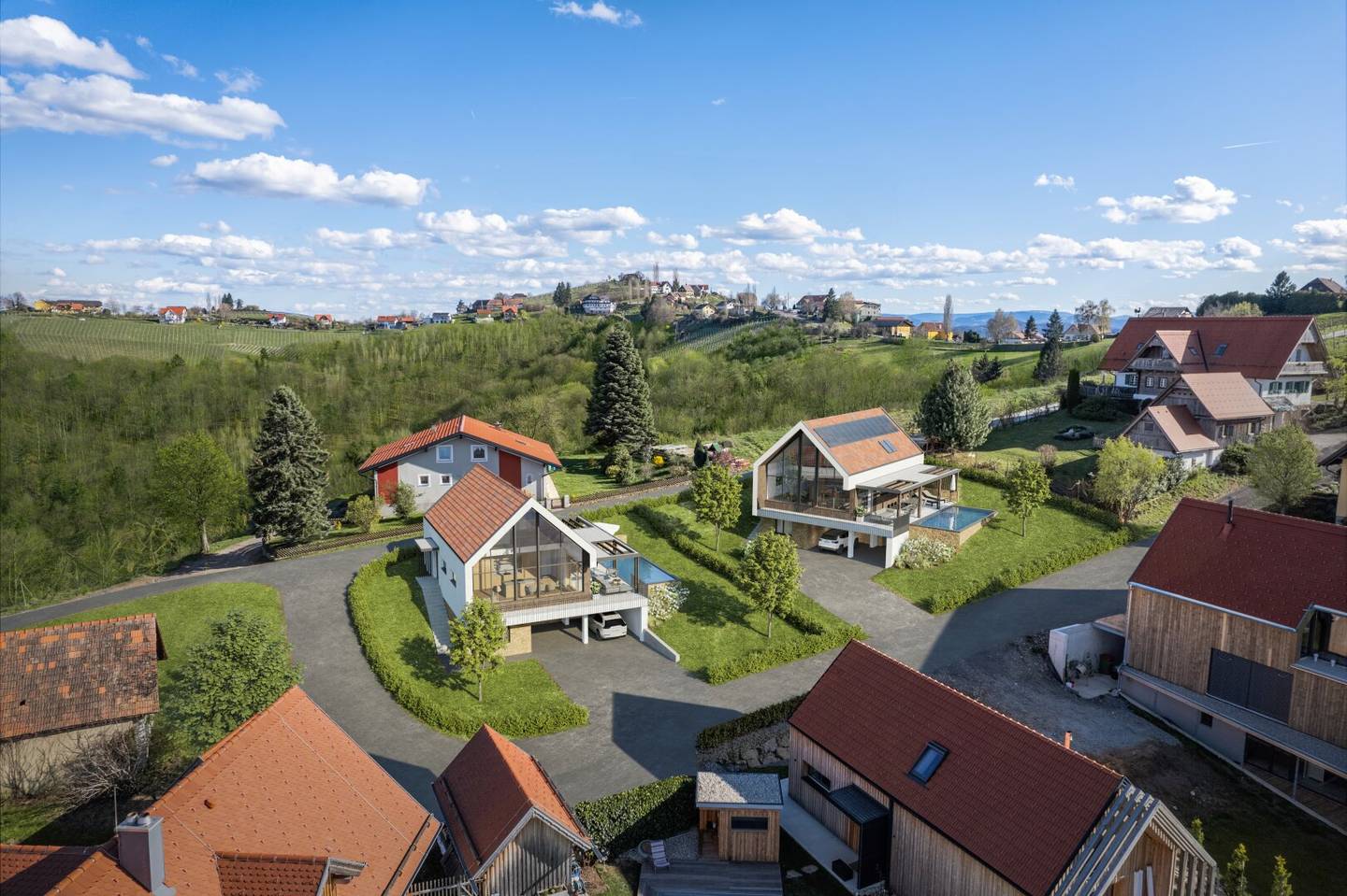 Ferienhäuser Kitzeck- wohnen und genießen in den Weinbergen der Südsteiermark!