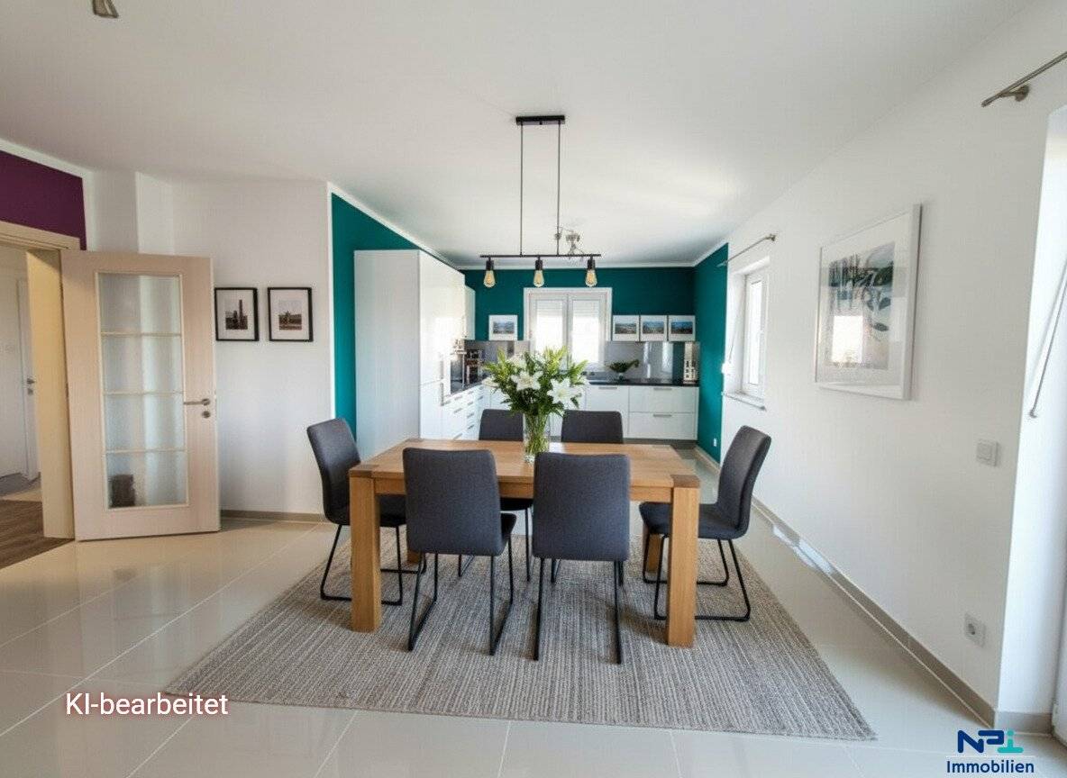 Geräumige Eigentumswohnung mit Balkon, Einbauküche und eigenem Autoabstellplatz