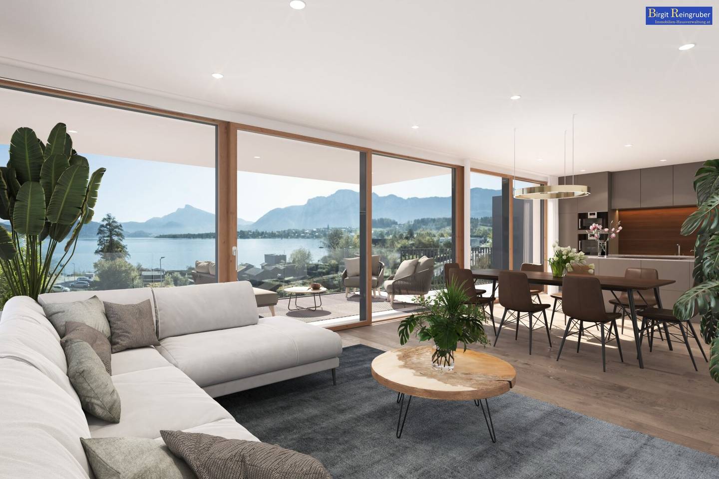 Modern attic apartment, with a breathtaking panorama