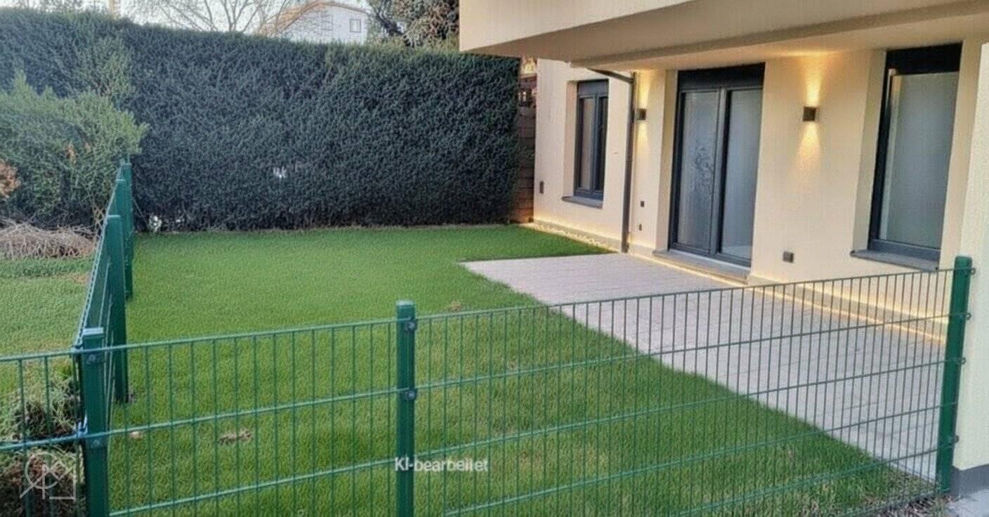 ATTRAKTIVE GARTENWOHNUNG ** ERSTBEZUG ** in ESSLING & NATUR