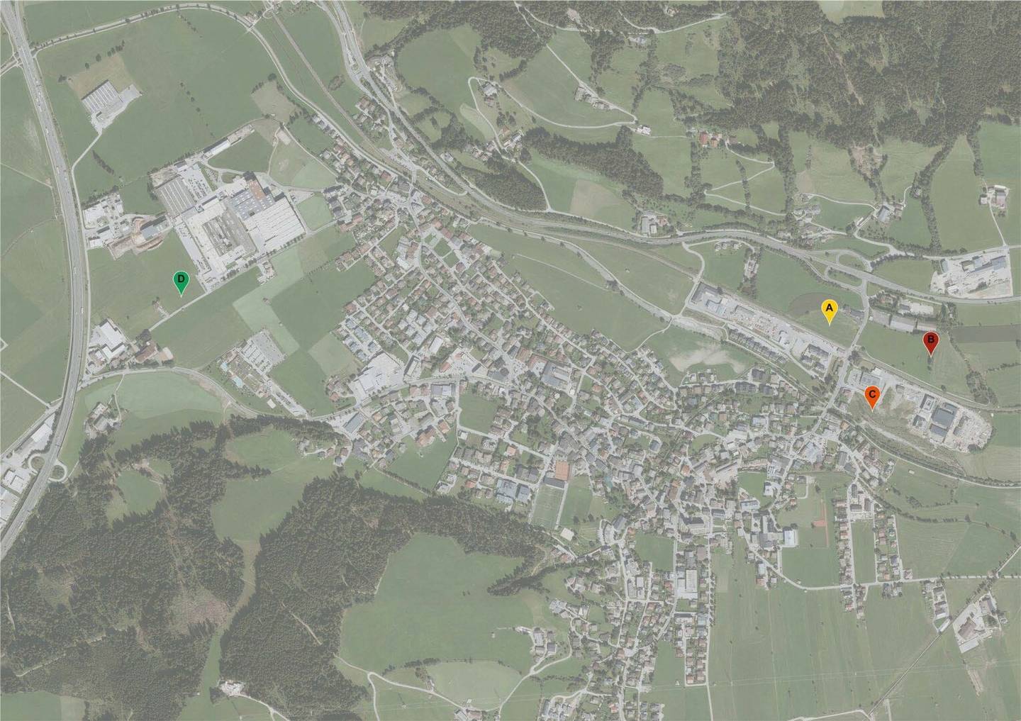 Altenmarkt im Pongau: Commercial plots in different sizes and locations for rent