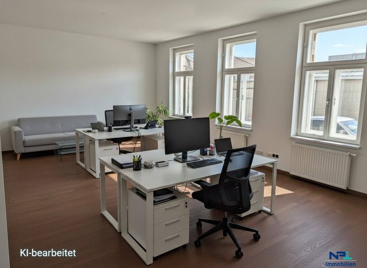 Modernly designed office spaces near Baden train station