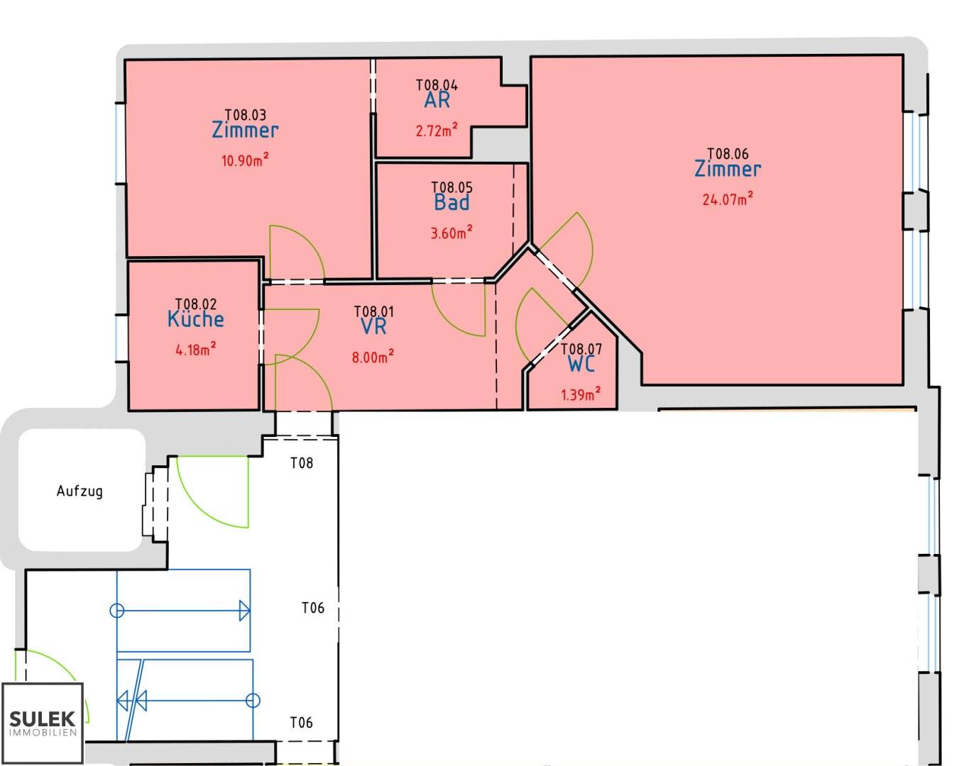 Wohnung nahe U4 U6 Bahn Stellplätze