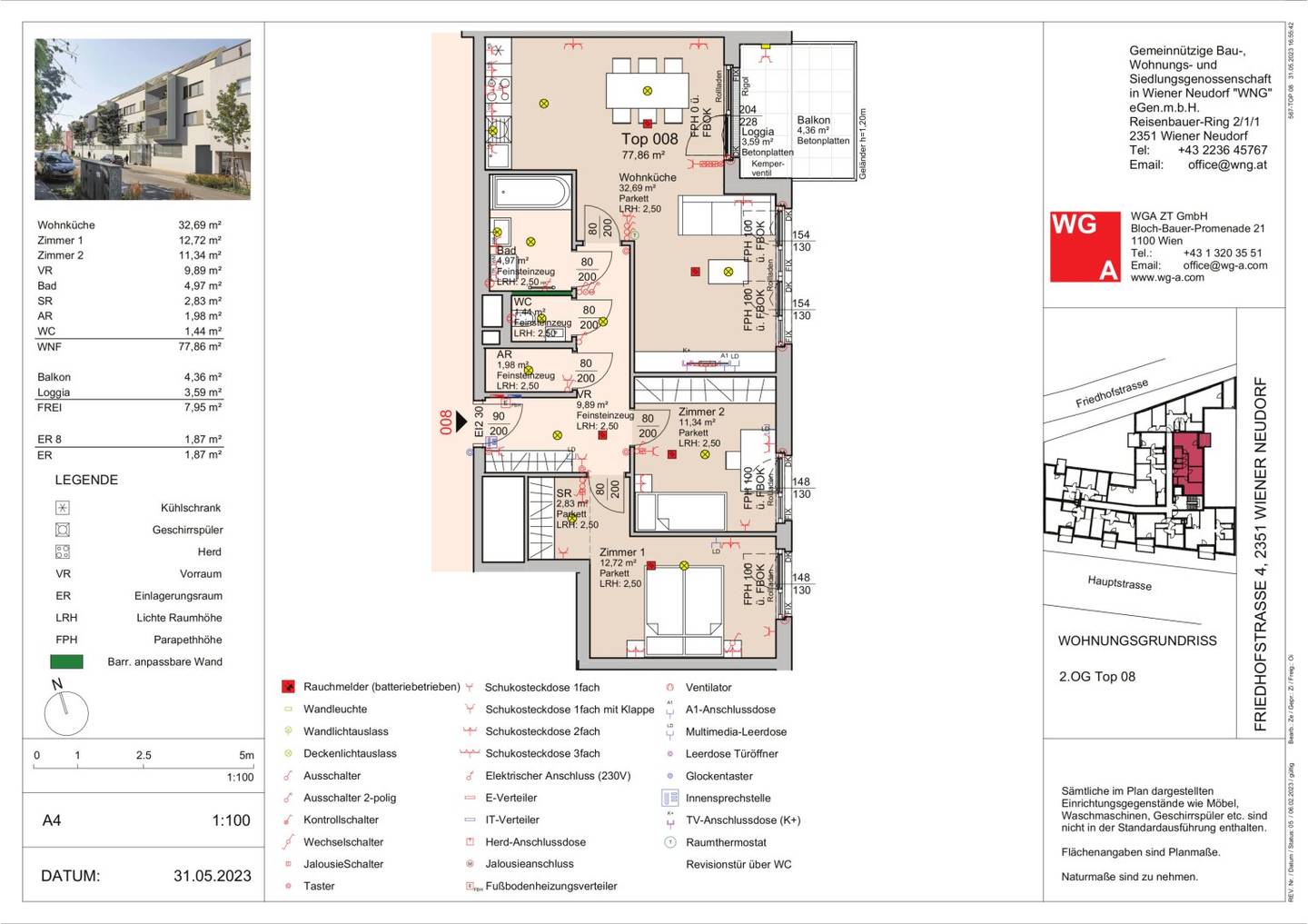 Innenhof-Wohnungen: Stadtoase im Grünen 29/2/8