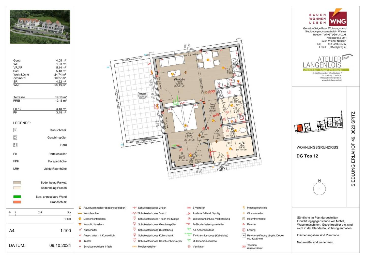 SIEDLUNG ERLAHOF 49 - Cooperative Apartment with Purchase Option Top 12