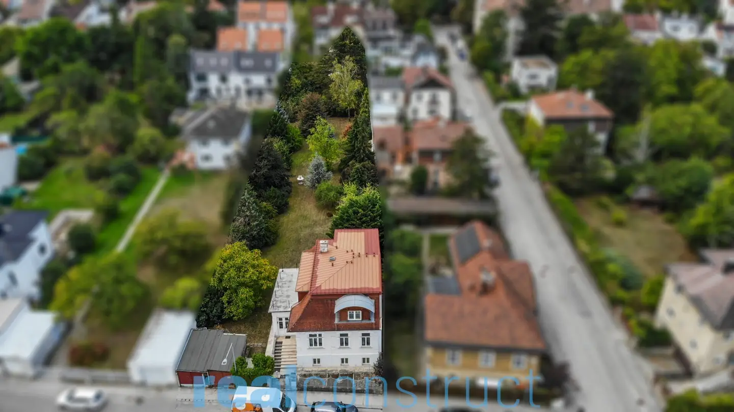 1.674m2 - EINMALIGE GELEGENHEIT - Grundstück in Perchtoldsdorfer BESTLAGE - mit Altbestand