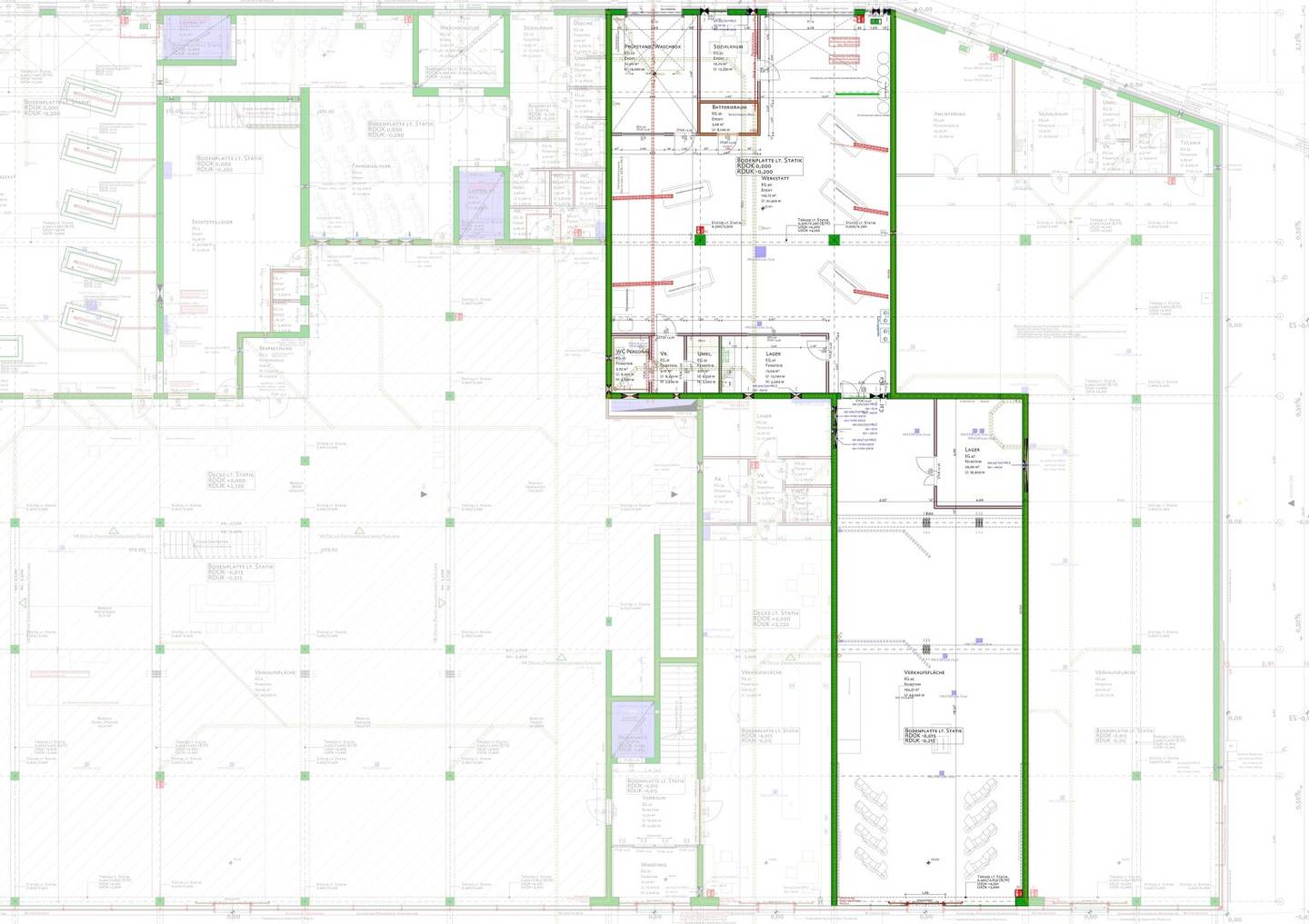 Krems / Newly built commercial premises (approx. 430 m²) in Gewerbegebiet Ost for rent