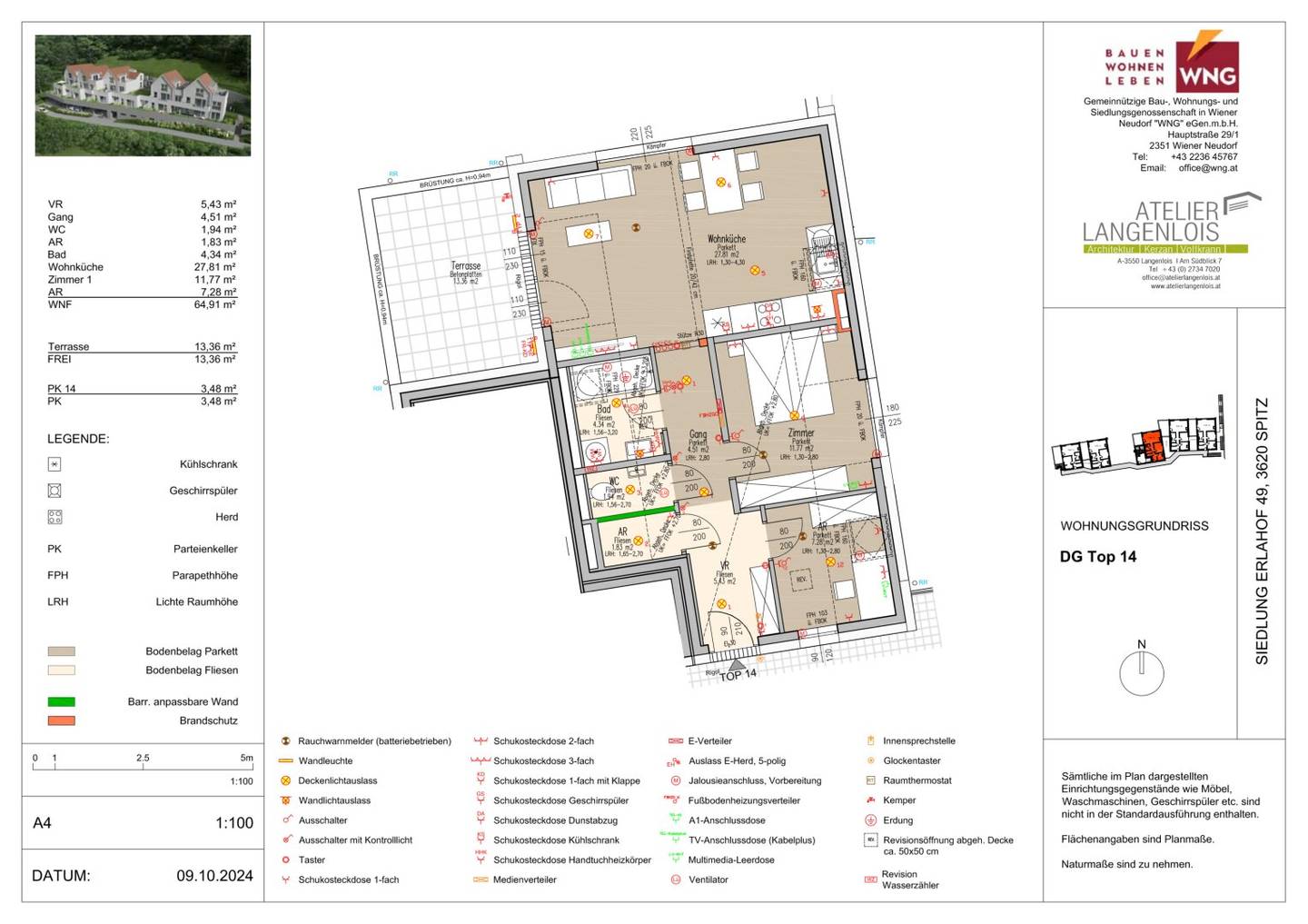 SIEDLUNG ERLAHOF 49 - Top 14 - Price Reduced, Take Advantage Now