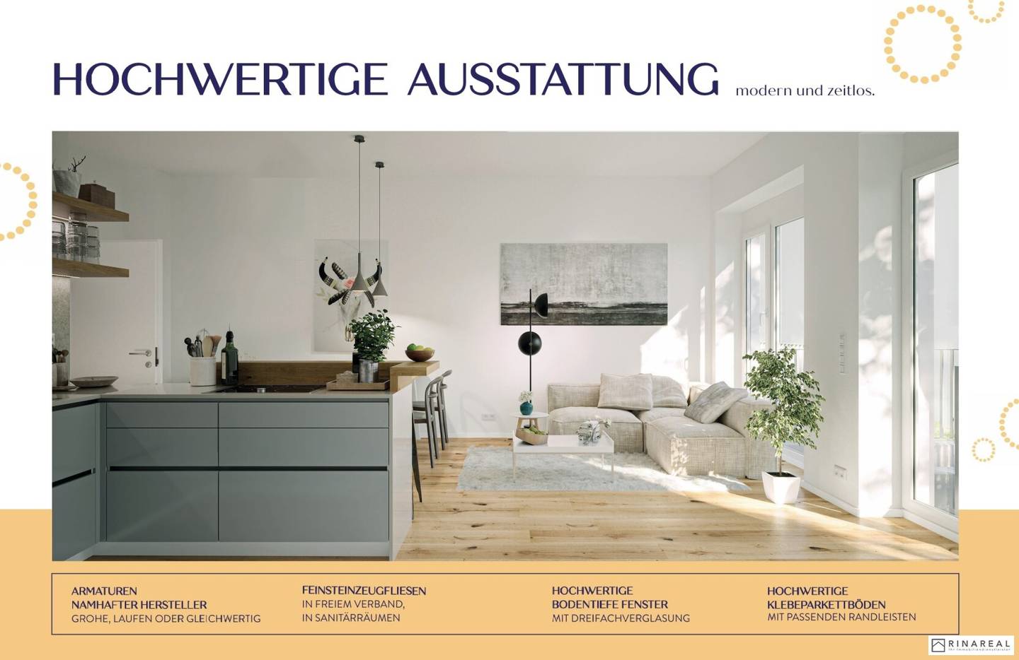 Zuhause IM LEO | Neubauprojekt mit 32 exklusiven Eigentumswohnungen | 1 Geschäftslokal | 67 Garagenstellplätze | Hauptstraße 2