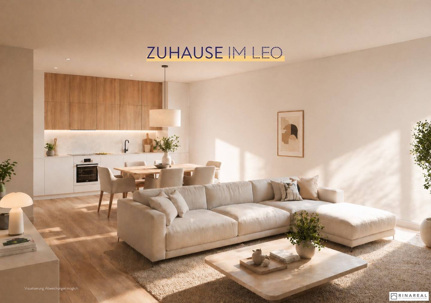Zuhause IM LEO | Neubauprojekt mit 32 exklusiven Eigentumswohnungen | 1 Geschäftslokal | 67 Garagenstellplätze | Hauptstraße 2