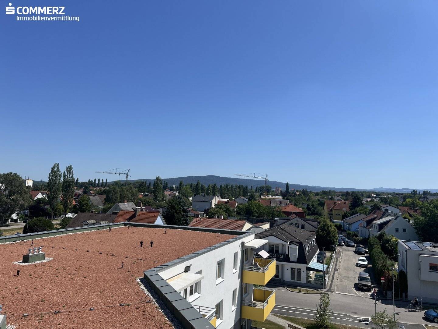Top floor with distant view