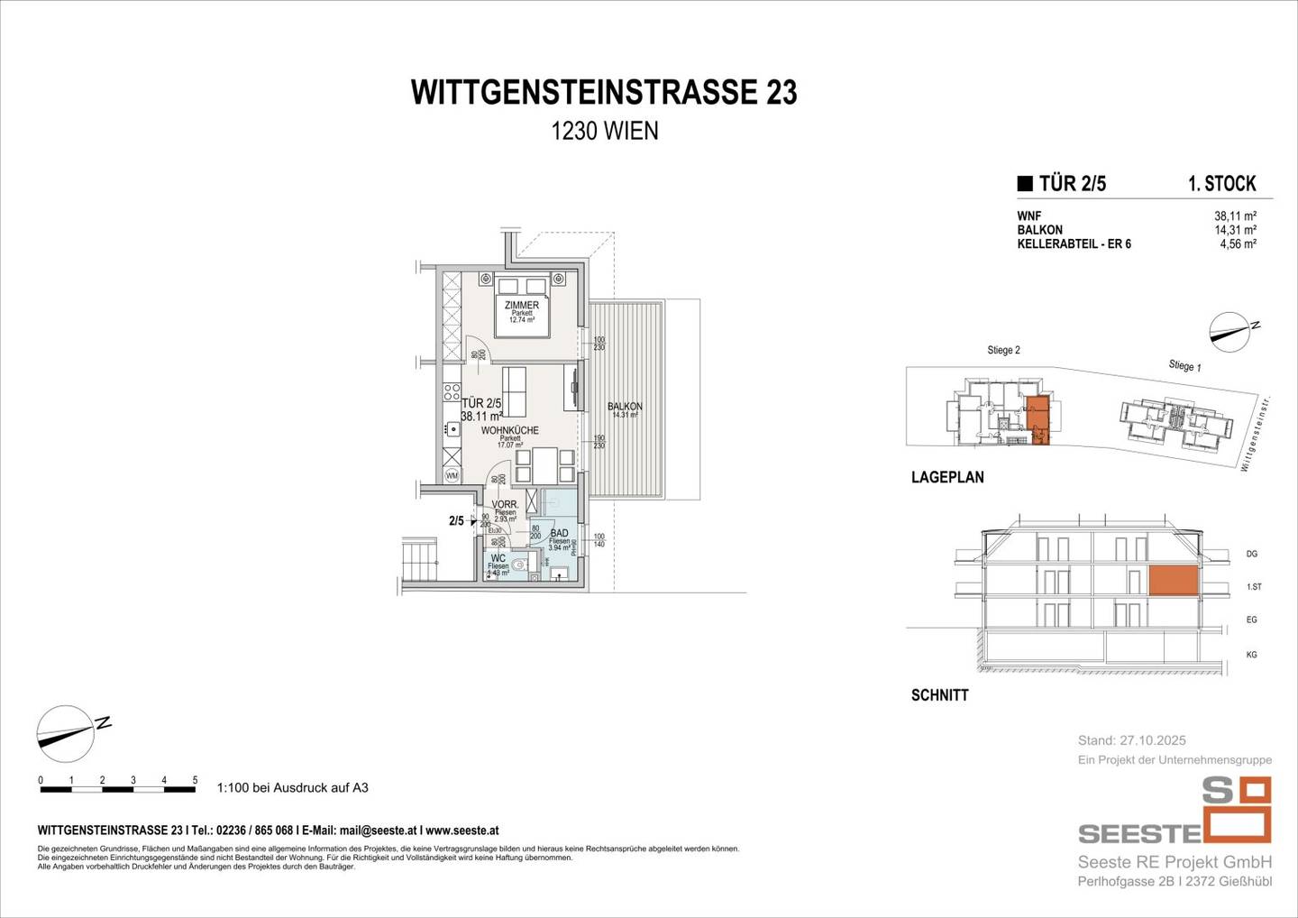 Wohnen im Grünen Mauer - 1230 Wien