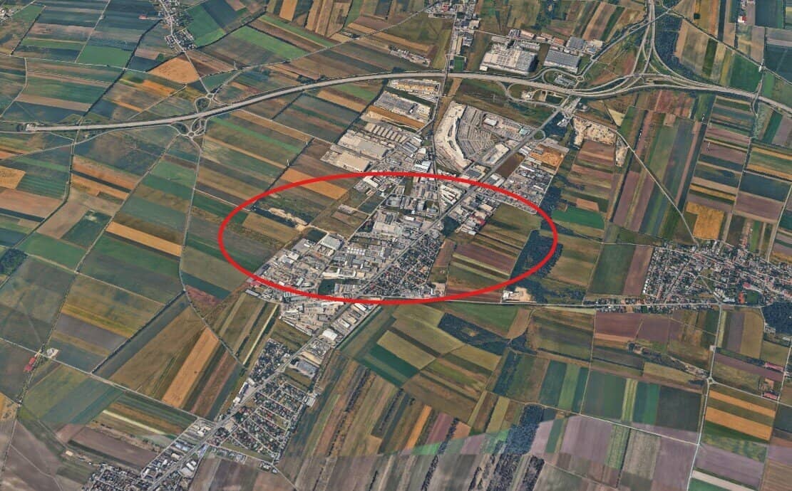 Unbebautes Gewerbegrundstück bei Hagenbrunn