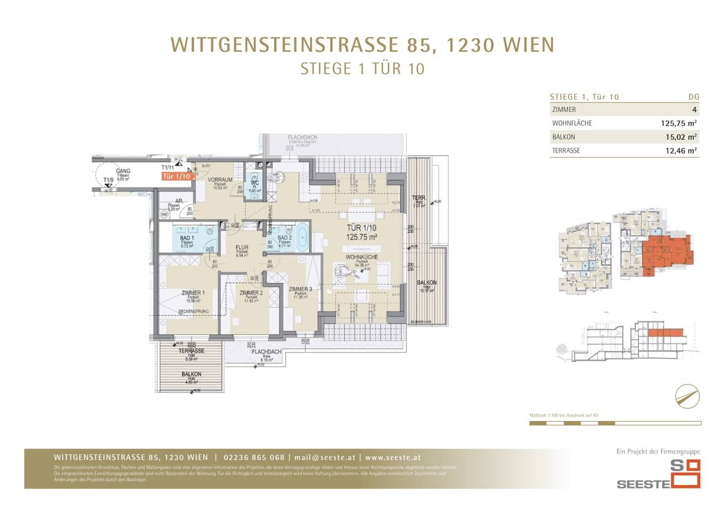 Wohnen nahe St. Ursula in Mauer, 1230 Wien