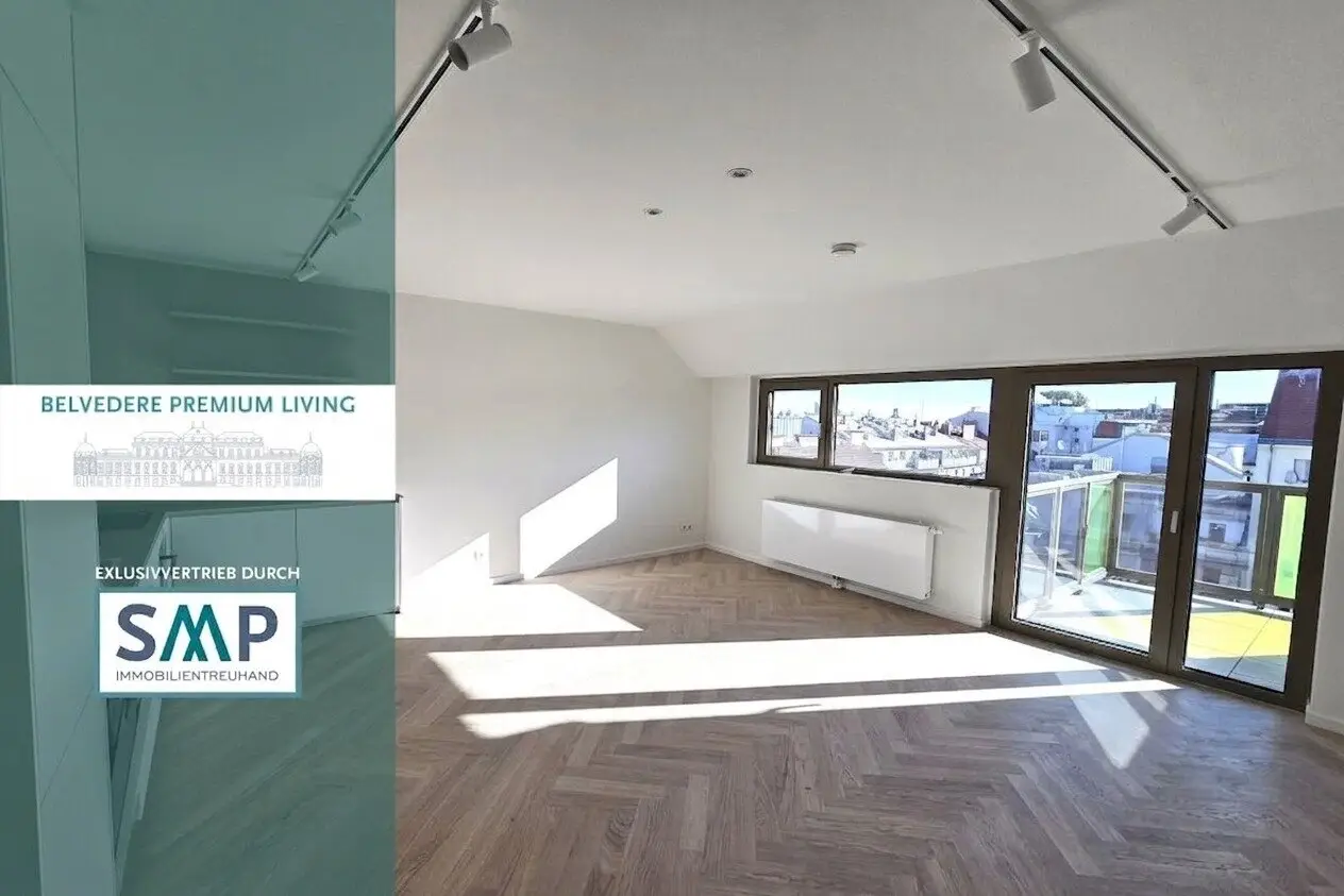 Belvedere Premium Living: 3 Room Apartment &amp; Balcony