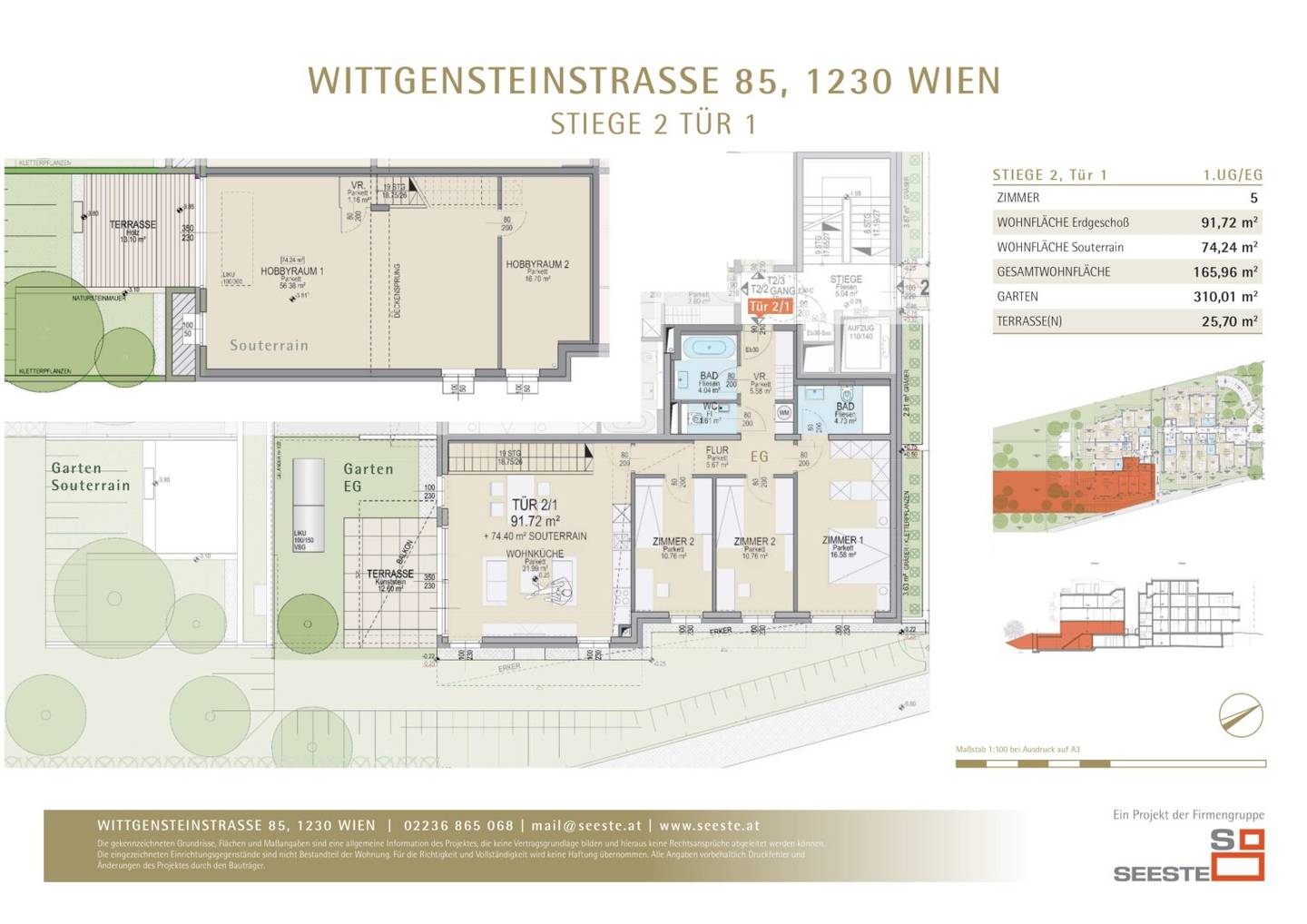 Wohnen nahe St. Ursula in Mauer, 1230 Wien