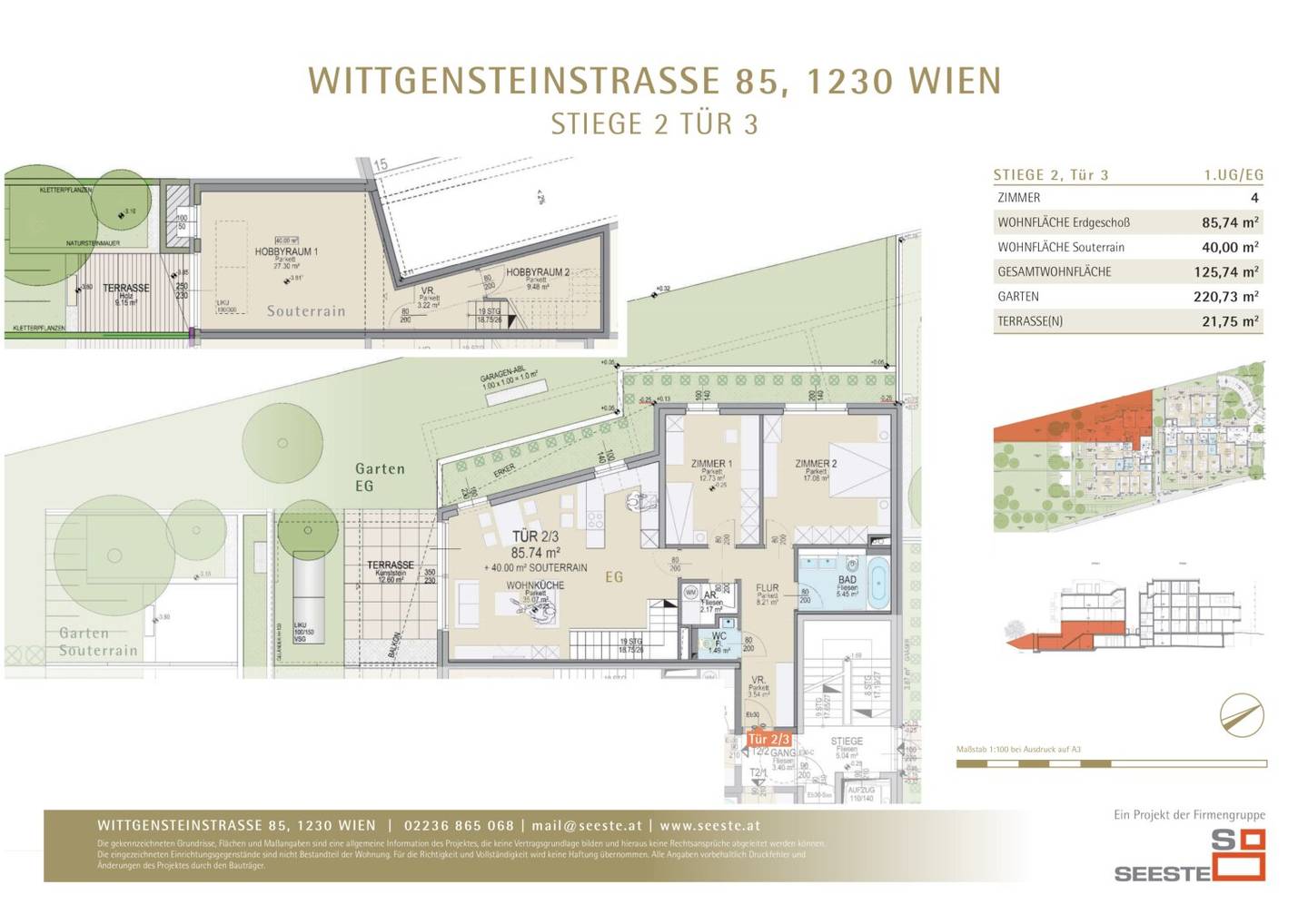 Living near St. Ursula in Mauer, 1230 Vienna