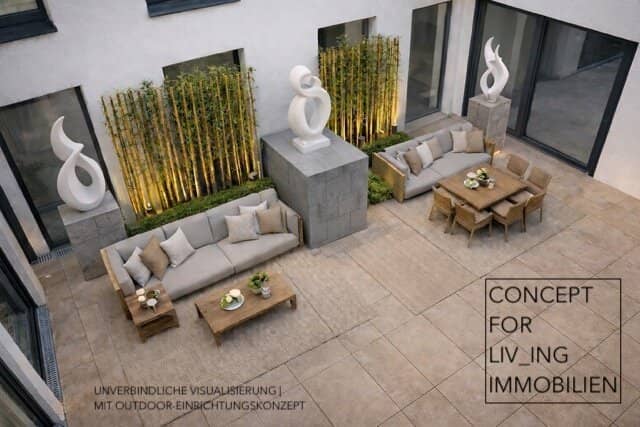 Investment property | View of Bisamberg 13 apartments with terraces 32 to 112 m² Elevator Basement Underground garage