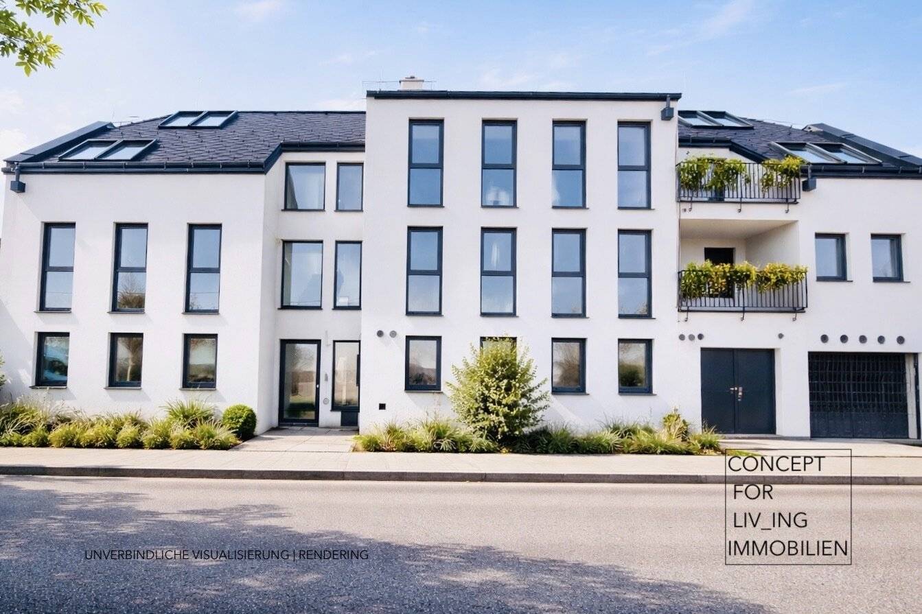 Investment property | View of Bisamberg 13 apartments with terraces 32 to 112 m² Elevator Basement Underground garage