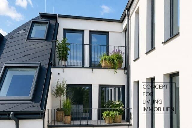 Investment property | View of Bisamberg 13 apartments with terraces 32 to 112 m² Elevator Basement Underground garage