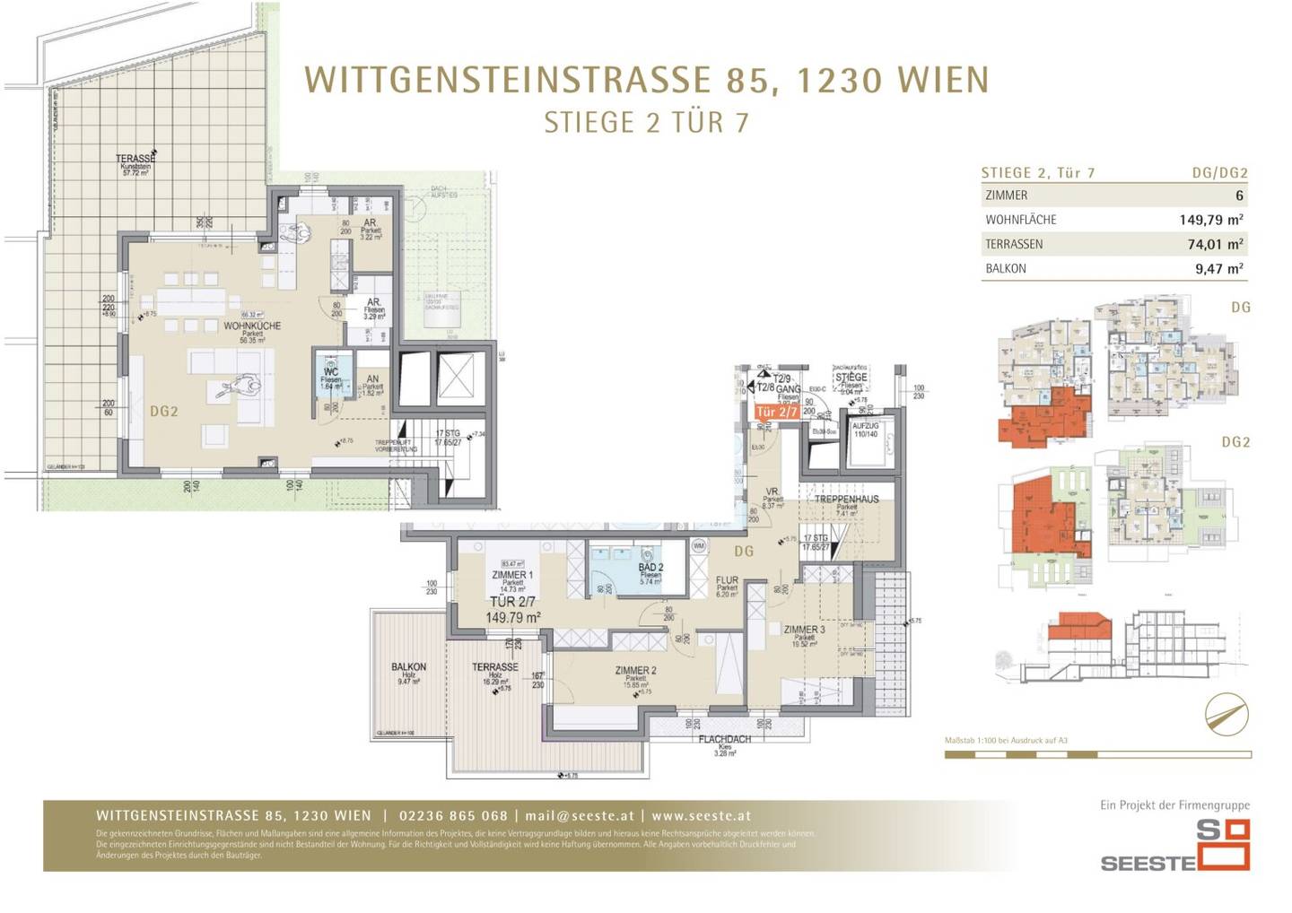 Grundriss Tür 2/7