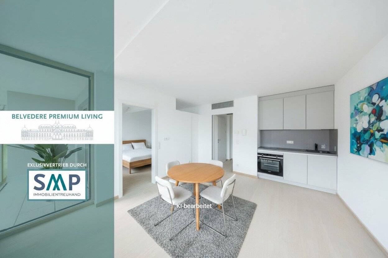 Belvedere Premium Living: 2-Room Apartment &amp; Loggia